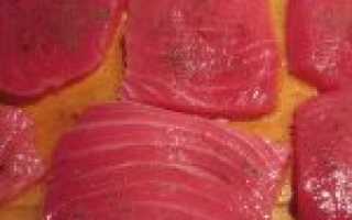 Как приготовить стейк из тунца на сковороде: 3 вкусных рецепта