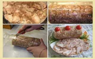 Вкусная домашняя колбаса из курицы в бутылке: 8 лучших рецептов