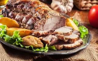 Свиная шея, запеченная в духовке — сочные и вкусные рецепты в фольге, куском