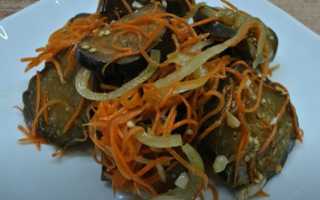 Самые вкусные и лучшие рецепты баклажанов по-корейски на зиму