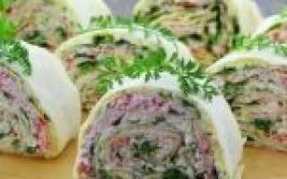Лаваш с начинкой — 12 рецептов простых и вкусных начинок