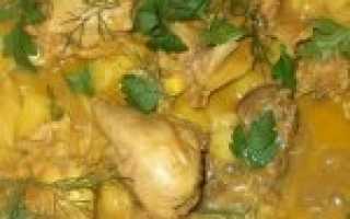 Тушеная картошка с окорочком: как приготовить вкусно и быстро?